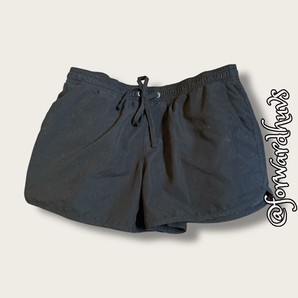 Kona Sol Black Ladies Board - Fully Lined Swim Shorts Size XS